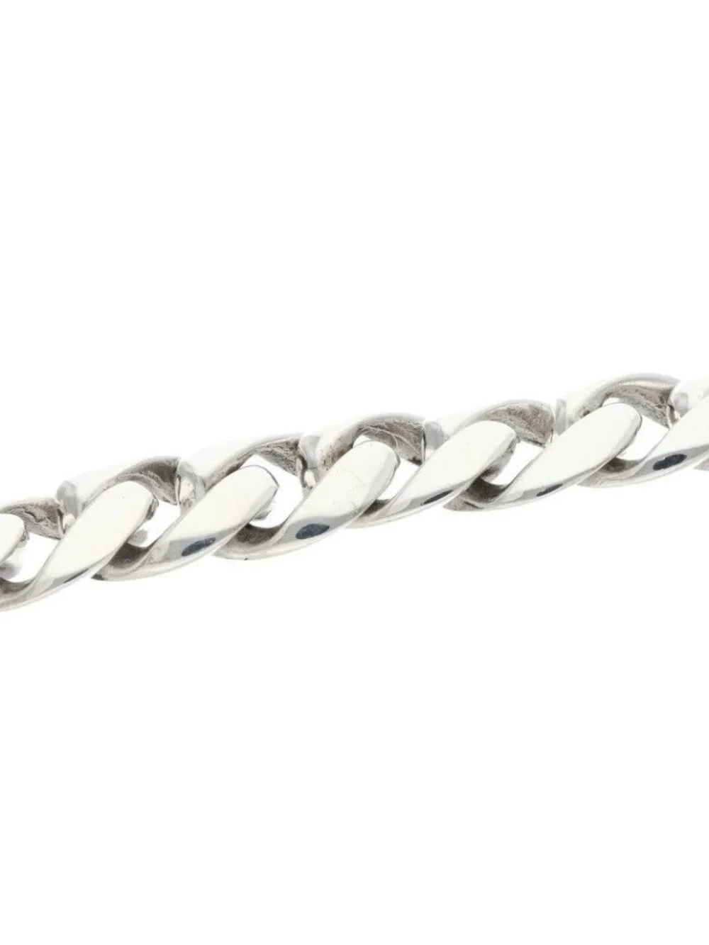 Chrome Hearts ID Dagger ID Classic Link Silver Bracelet
